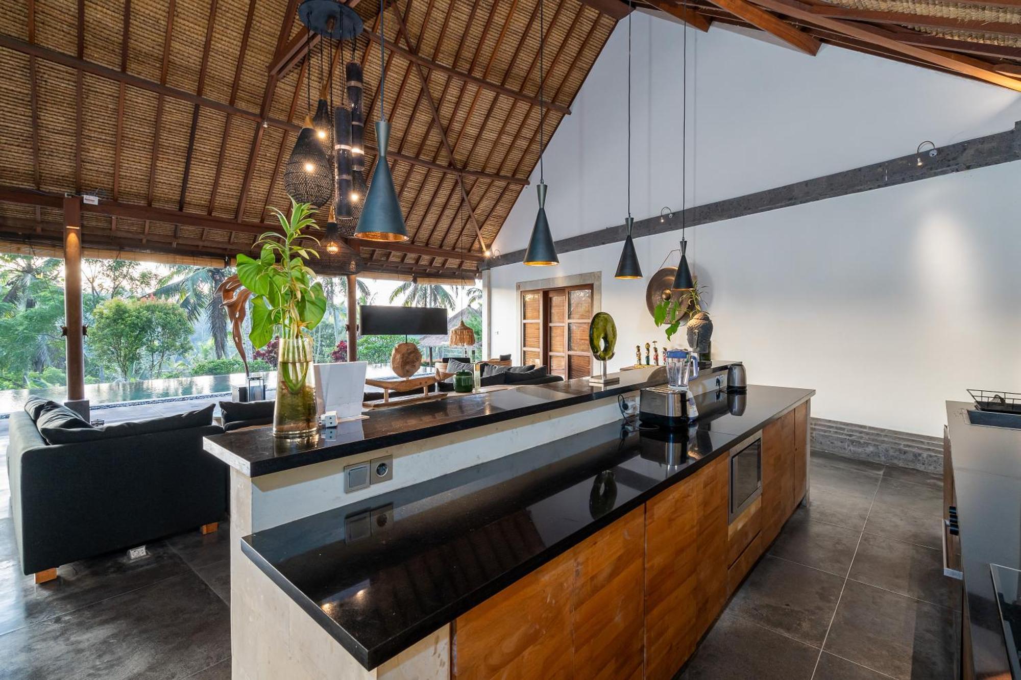 Villa Themma Jungle - Sumptuous 3Br Luxury Villa With Majestic Jungle View North Of Ubud Экстерьер фото
