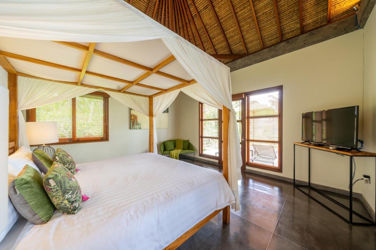 Villa Themma Jungle - Sumptuous 3Br Luxury Villa With Majestic Jungle View North Of Ubud Экстерьер фото